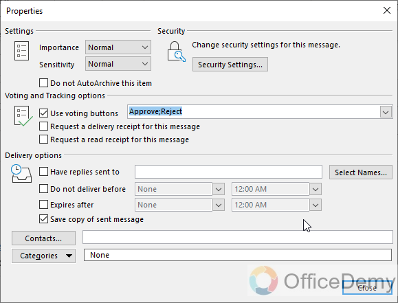 How to Use Voting Buttons in Outlook 6