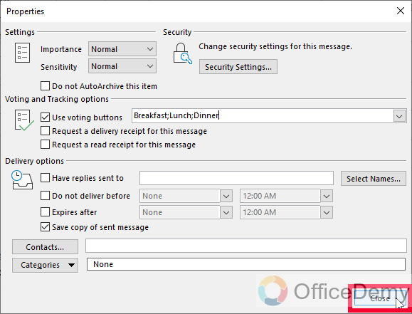 How to Use Voting Buttons in Outlook 9