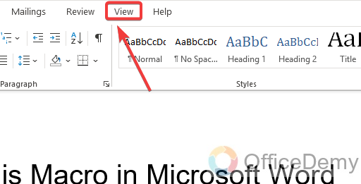 What is Macro in Microsoft Word 2
