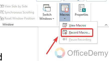 What is Macro in Microsoft Word 4