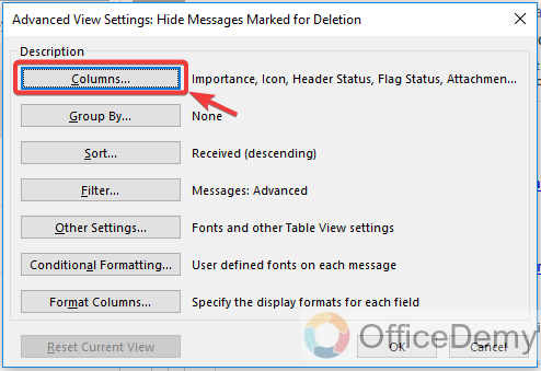 how to change Outlook view to normal 10