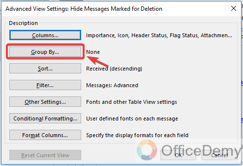 how to change Outlook view to normal 11