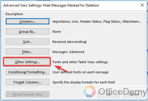 how to change Outlook view to normal 13