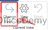 how to change Outlook view to normal 3