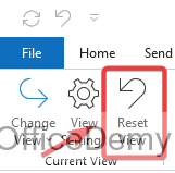 how to change Outlook view to normal 18