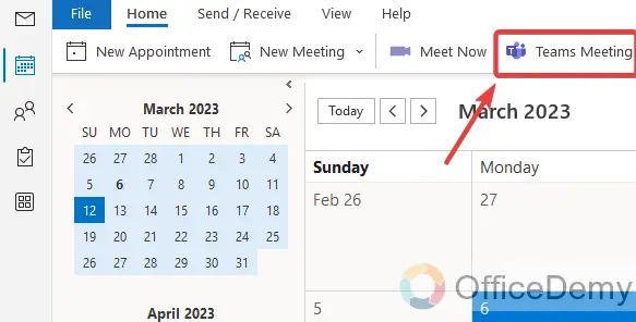 how to create a teams meeting in outlook 3