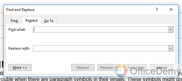 how to remove paragraph symbols in outlook 13