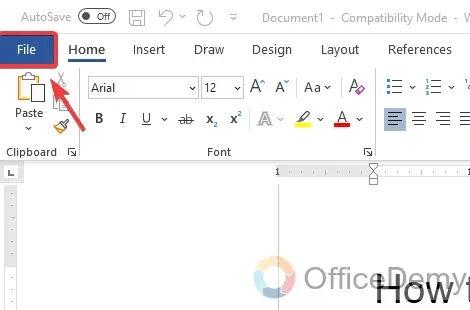 how to save Microsoft word as pdf 2