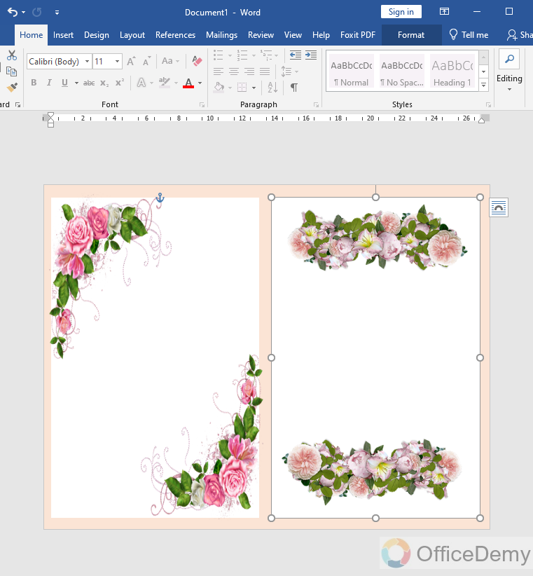 How To Make a Card on Microsoft Word 10