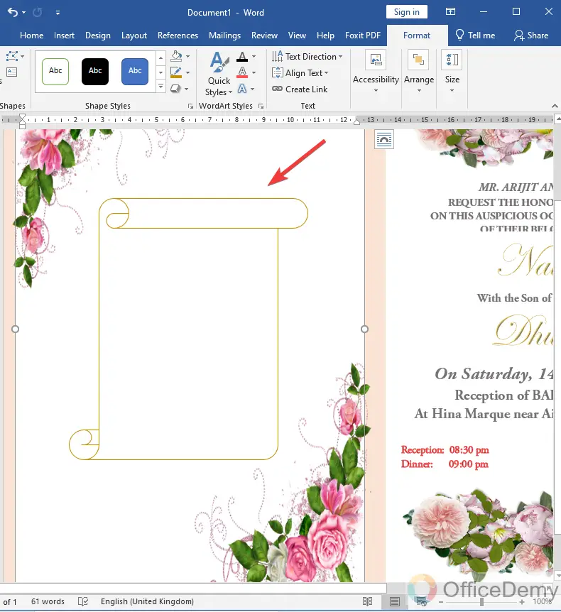 How To Make a Card on Microsoft Word 18