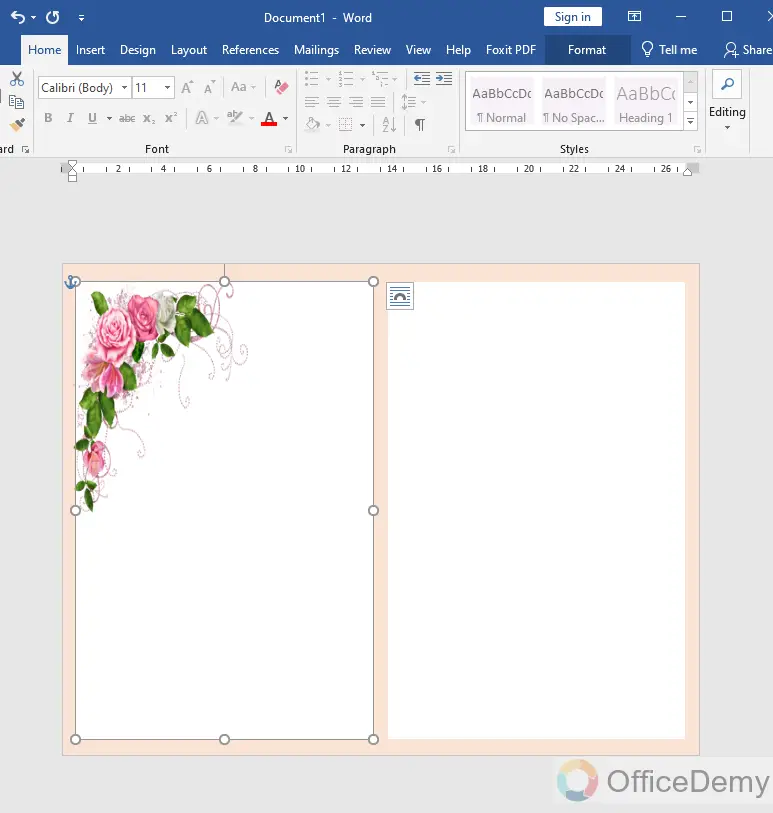 How To Make a Card on Microsoft Word 9