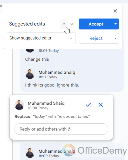 How to Accept Changes in Google Docs 13
