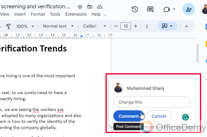 How to Accept Changes in Google Docs 6