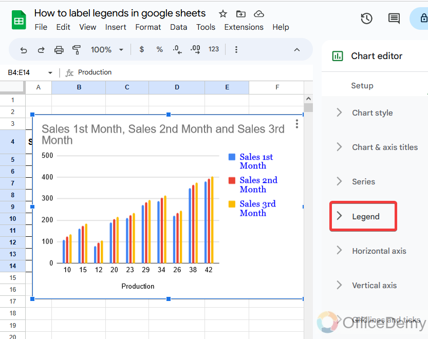 How to Label Legend in Google Sheets 22
