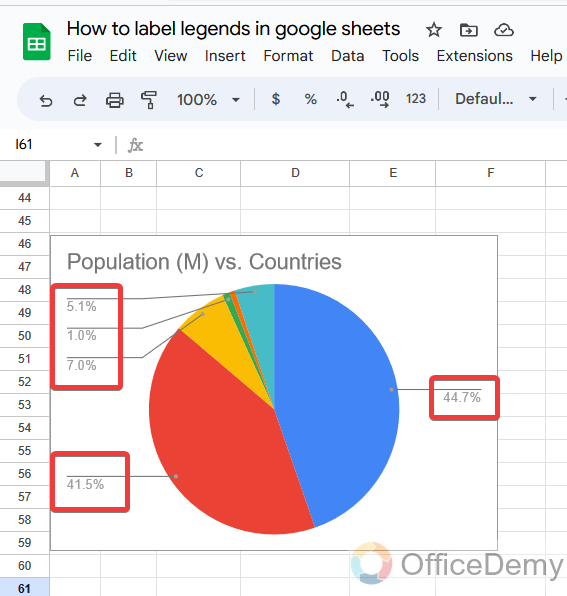How to Label Legend in Google Sheets 3