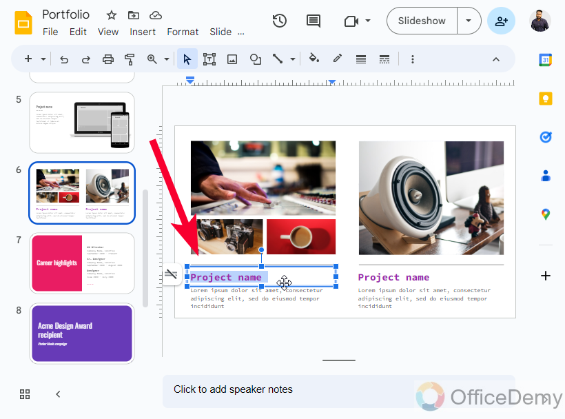 How to Match Colors in Google Slides 2