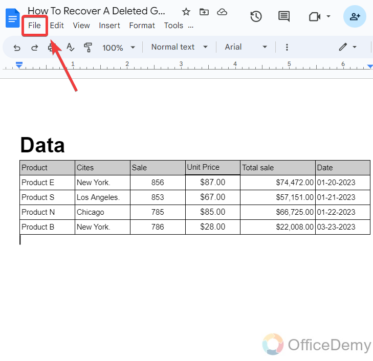 How to Recover a Deleted Google Doc 17