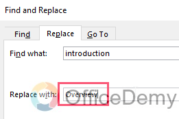 How to Replace Words in Microsoft Word 6