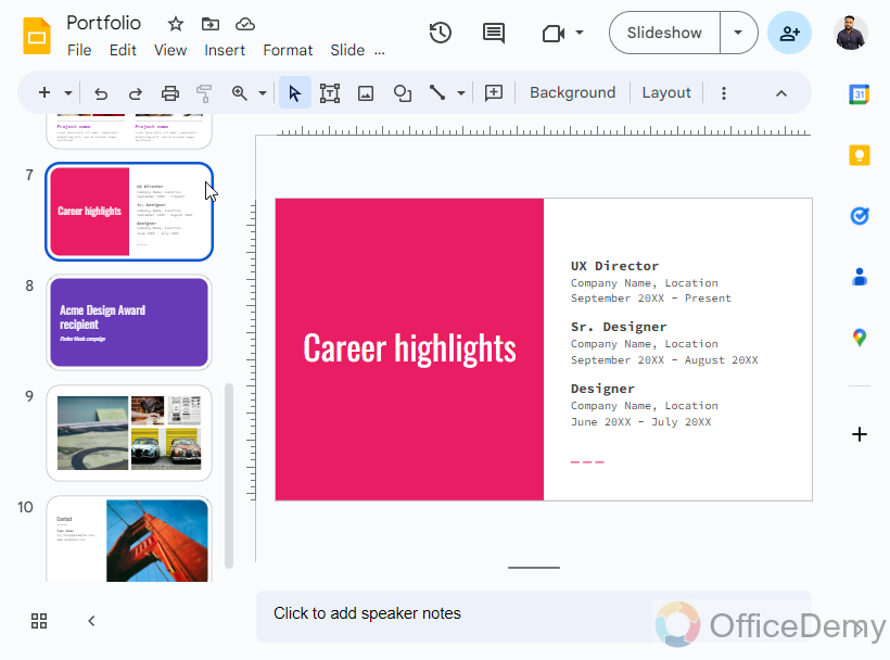 How to See Word Count on Google Slides 1