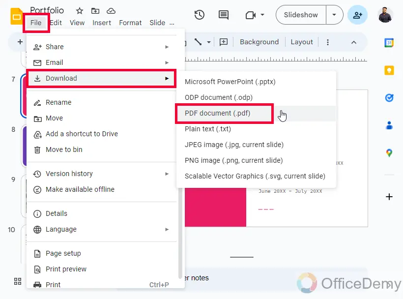 How to See Word Count on Google Slides 3