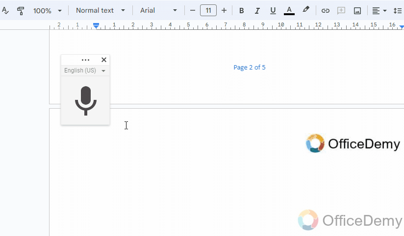 How to Speech to Text on Google Docs 5