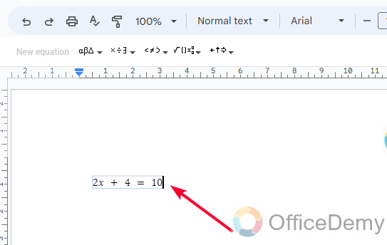 How to Write Math Equations in Google Docs 4