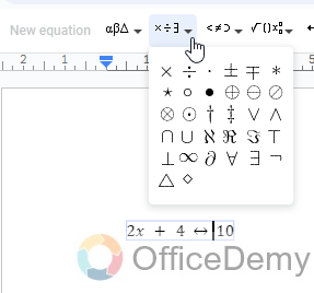 How to Write Math Equations in Google Docs 7