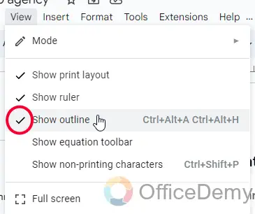 How to add Chapters in Google Docs 4