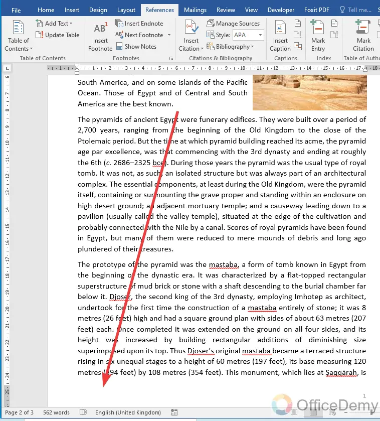 How to add a footnote in Microsoft Word 20