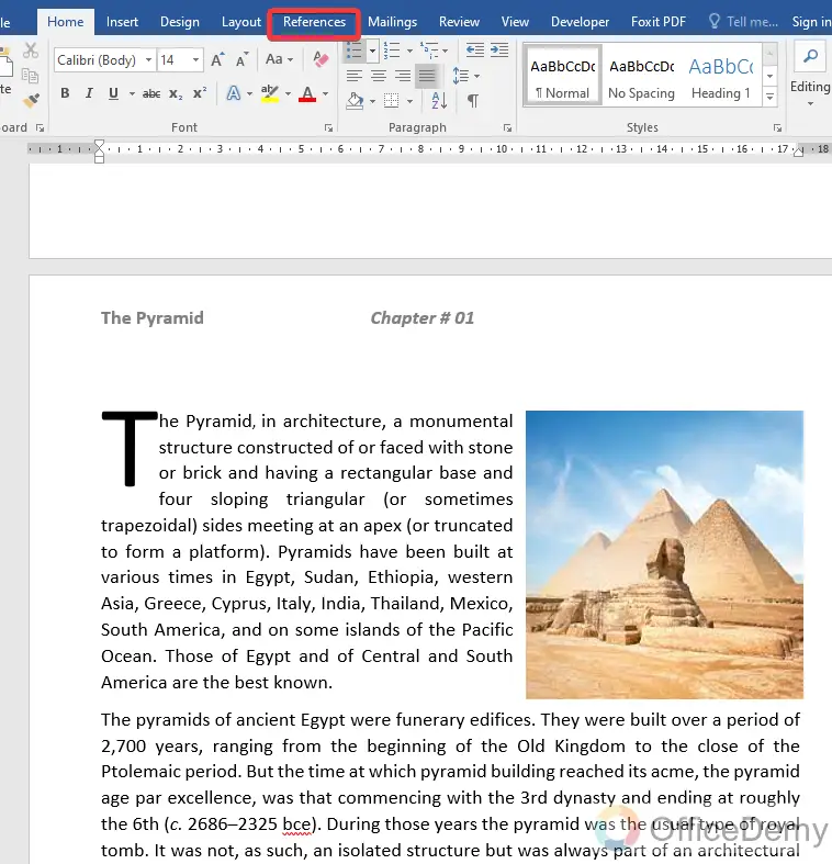 How to add a footnote in Microsoft Word 3