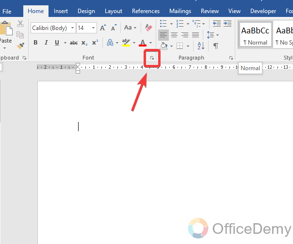How to change default font in Microsoft Word 3