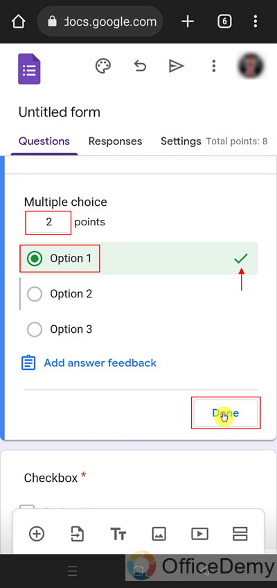 How to create a Google Form on mobile phone 16