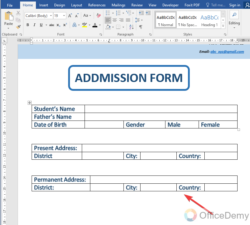 How to create a form in Microsoft Word 10