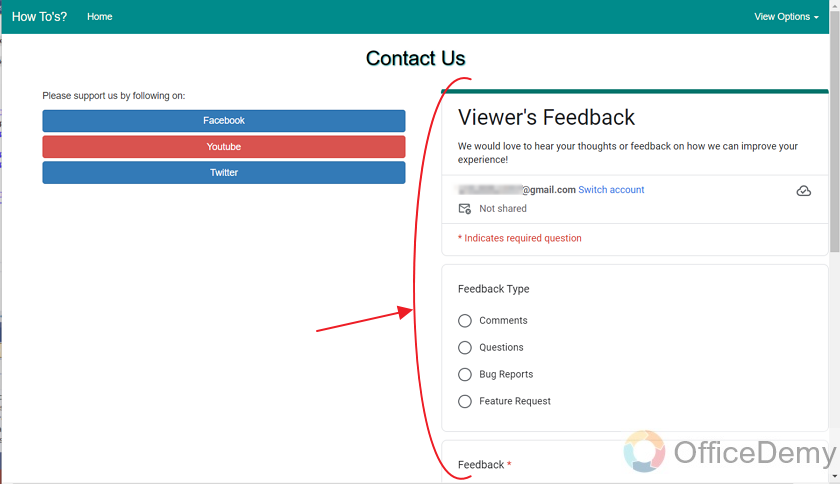 How to embed a google form into a website 17