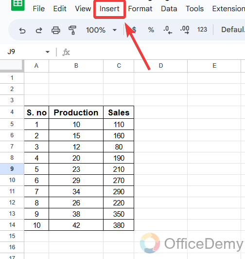 How to find regression equation in Google Sheets 2