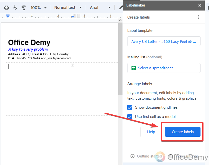 How to print labels from google docs 16