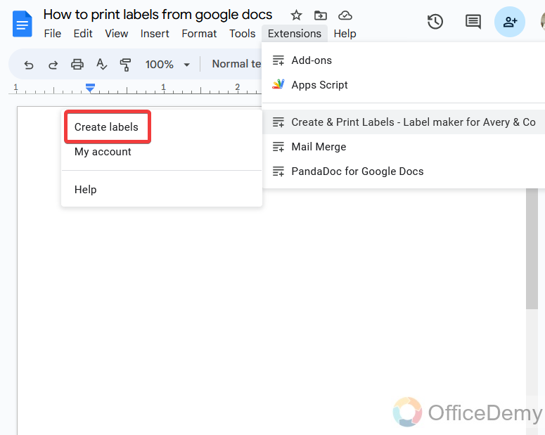 How to print labels from google docs 9