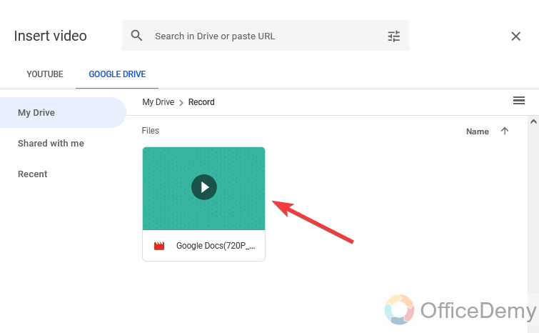 How to put a video in google docs 16