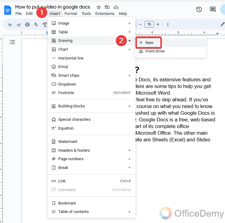 How to put a video in google docs 19