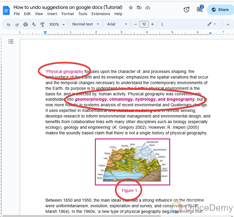 How to undo suggestions on google docs 2
