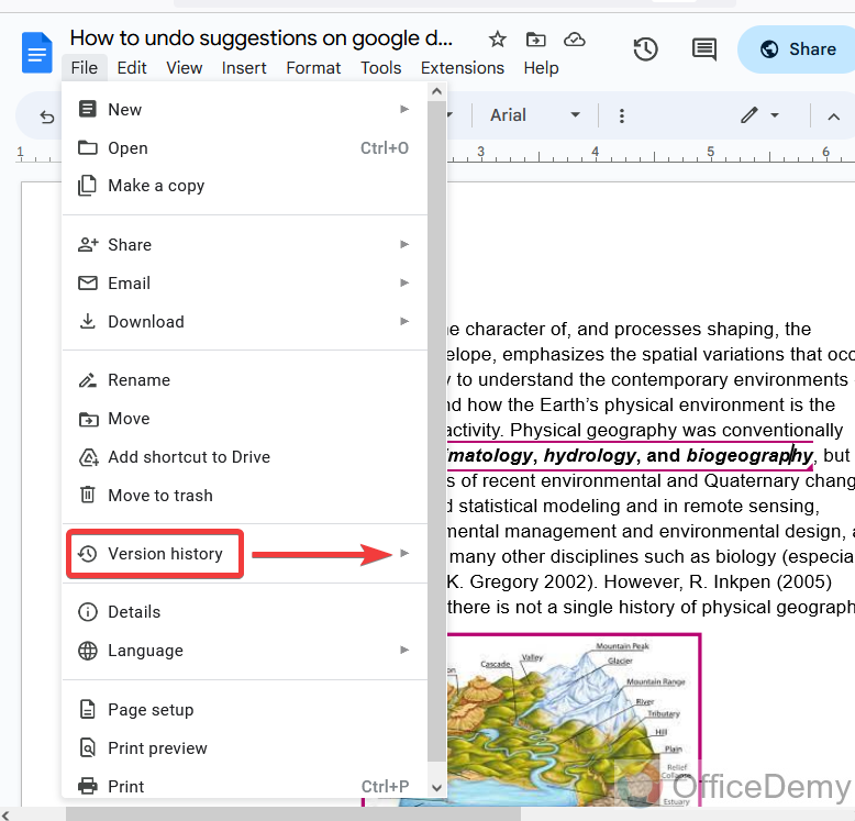 How to undo suggestions on google docs 7