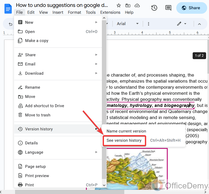 How to undo suggestions on google docs 8