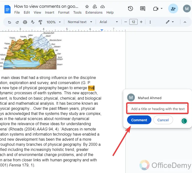 How to view comments on google docs 12