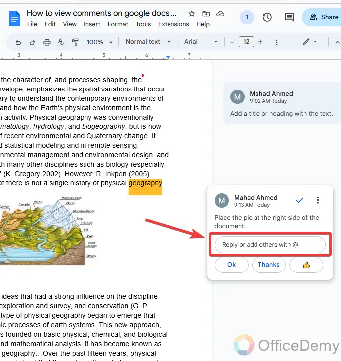 How to view comments on google docs 15