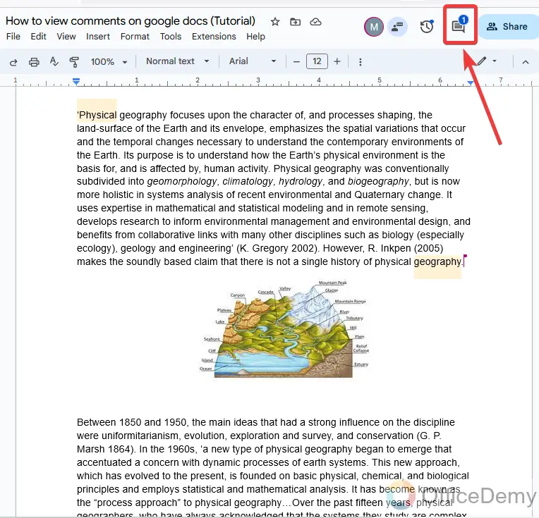 How to view comments on google docs 3