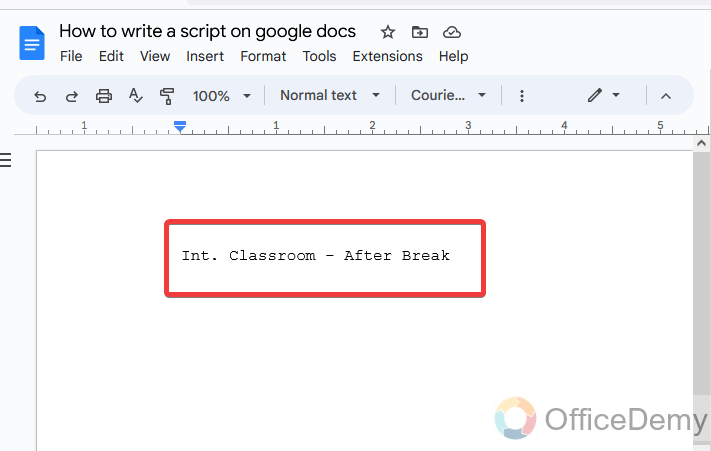 How to write a script on google docs 11