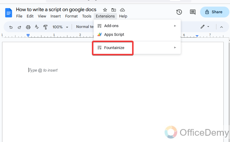 How to write a script on google docs 7
