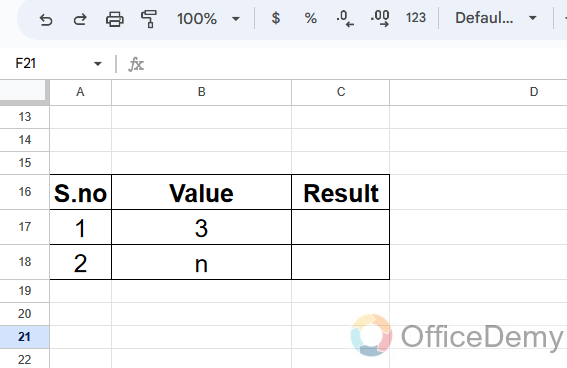 how to add an exponent in google sheets 2