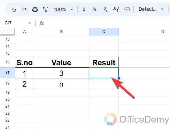 how to add an exponent in google sheets 3