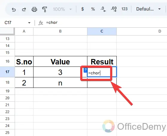 how to add an exponent in google sheets 4